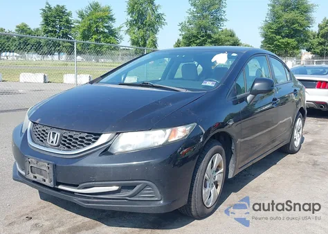 2013 Honda Civic Lx from USA, damaged, VIN 2HGFB2F51DH587847